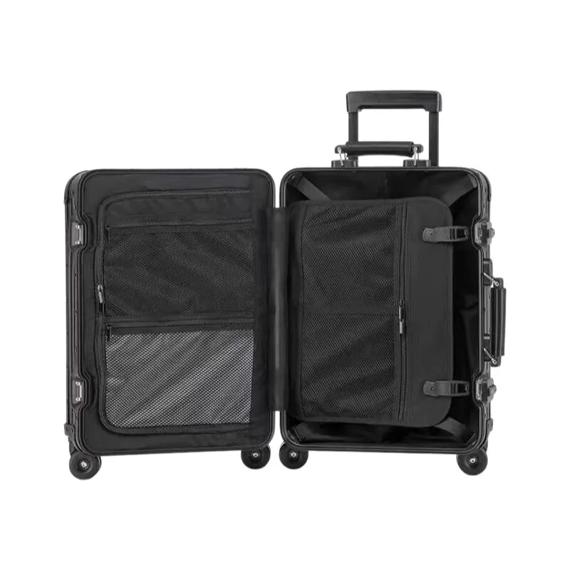 SteelGuard Pro 20” – 4.3kg | Mala de Mão em Alumínio com TSA