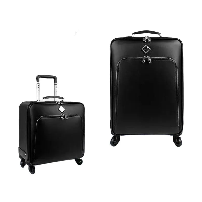 Voyager Prime 3,5kg – Mala de Mão em Couro Genuíno